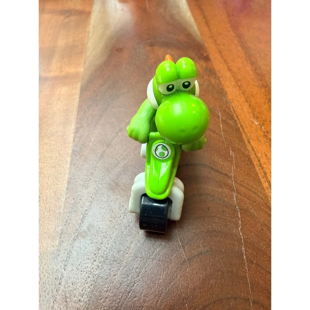 Nintendo Yoshi Motorcycle Toy 2022‎ McDonald's Happy Meal Figure Green Bike